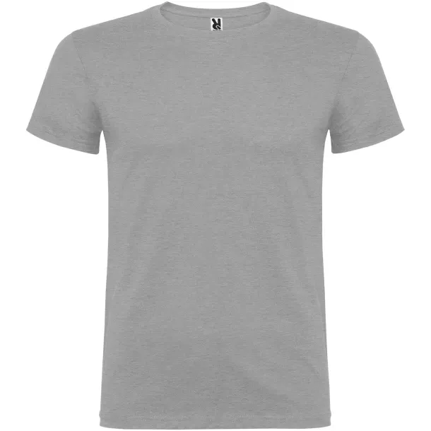 Beagle short sleeve men's t-shirt - Roly Sport grey