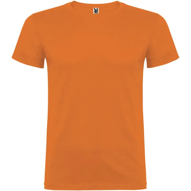 Beagle short sleeve men's t-shirt - Roly Orange