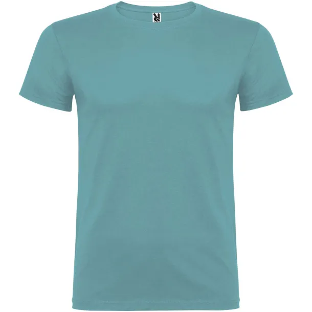 Beagle short sleeve men's t-shirt - Roly Dusty Blue