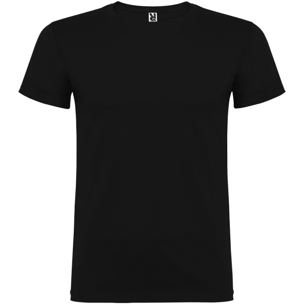 Beagle short sleeve men's t-shirt - Roly Solid black