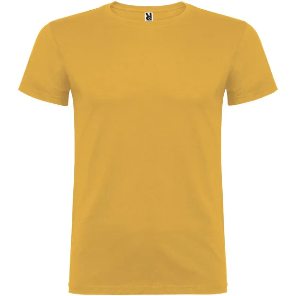 Beagle short sleeve men's t-shirt - Roly Ochre