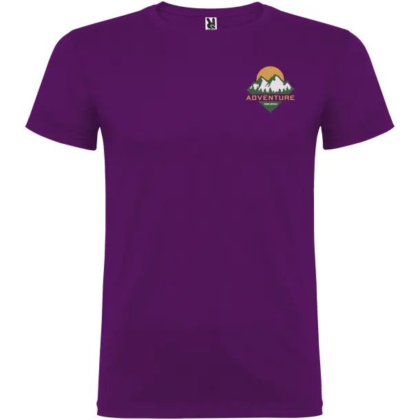 Beagle short sleeve men's t-shirt - Roly Purple