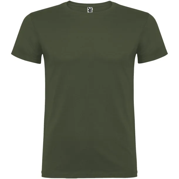 Beagle short sleeve men's t-shirt - Roly Venture Green