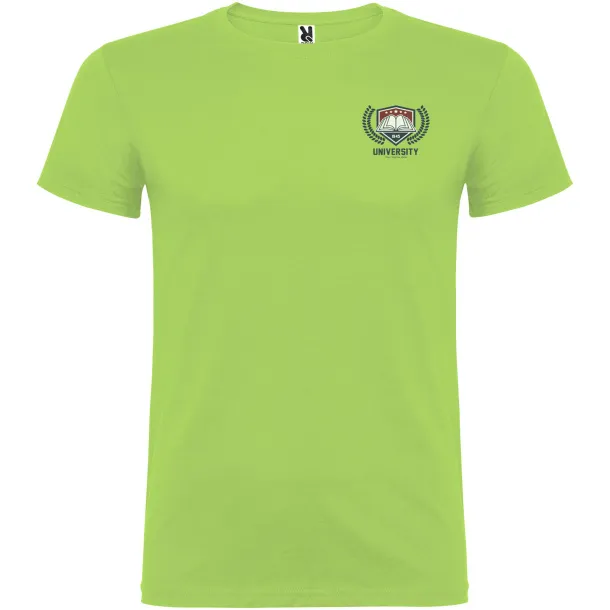 Beagle short sleeve men's t-shirt - Roly Oasis Green