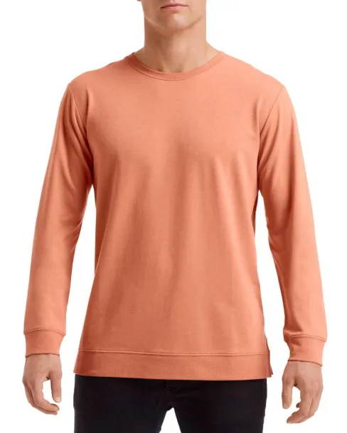  UNISEX LIGHT TERRY CREW - Anvil Terracotta