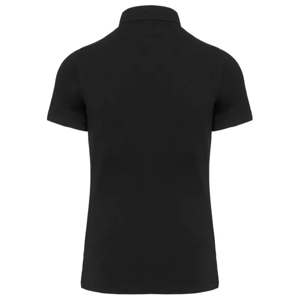  MEN'S SHORT SLEEVE STUD POLO SHIRT - Designed To Work Black