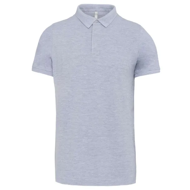  MEN'S SHORT SLEEVE STUD POLO SHIRT - Designed To Work Oxford Grey