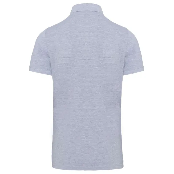  MEN'S SHORT SLEEVE STUD POLO SHIRT - Designed To Work Oxford Grey