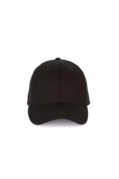  CAP WITH CONTRASTING SANDWICH PEAK - 6 PANELS - K-UP Black Orange