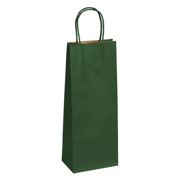 ARISTO paper bottle bag - BRUNO Green