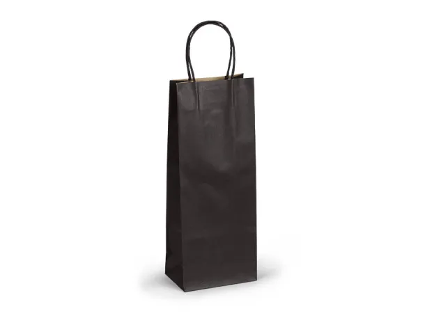 ARISTO paper bottle bag - BRUNO Black