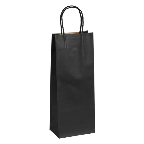 ARISTO paper bottle bag - BRUNO Black