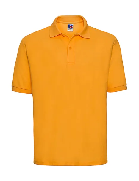  Men's Classic Polycotton Polo - Russell  Pure Gold