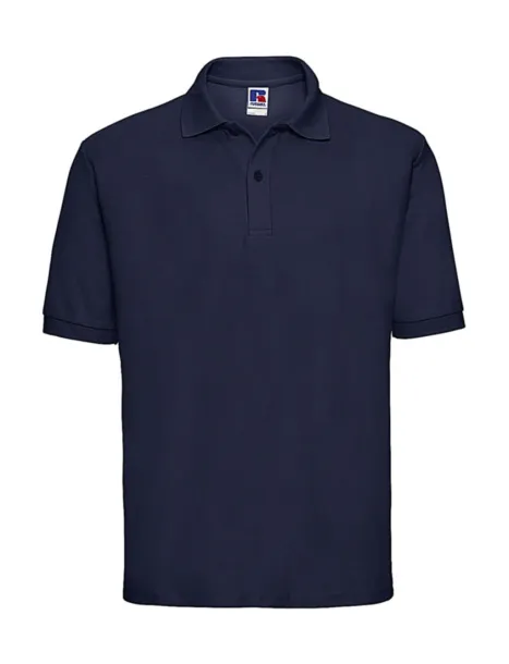  Men's Classic Polycotton Polo - Russell  French Navy