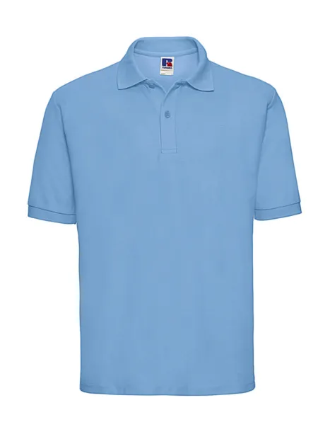  Men's Classic Polycotton Polo - Russell  Sky