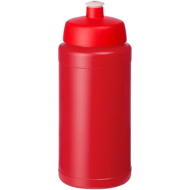 Baseline 500 ml recycled sport bottle Red Red