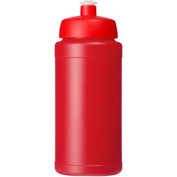 Baseline 500 ml recycled sport bottle Red Red