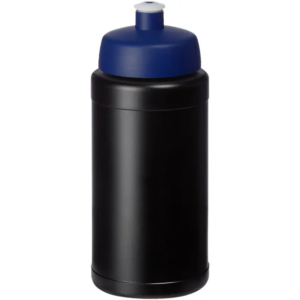 Baseline 500 ml recycled sport bottle - Unbranded Blue