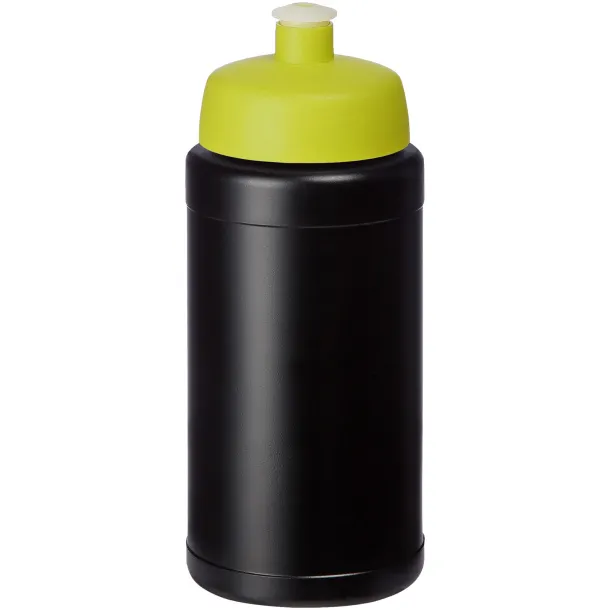 Baseline 500 ml recycled sport bottle - Unbranded Lime