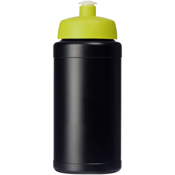 Baseline 500 ml recycled sport bottle - Unbranded Lime