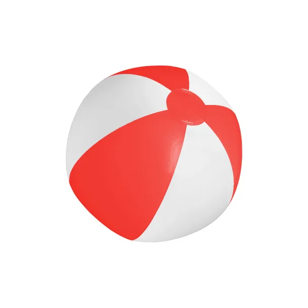 Playo beach ball (ø28 cm) Red White