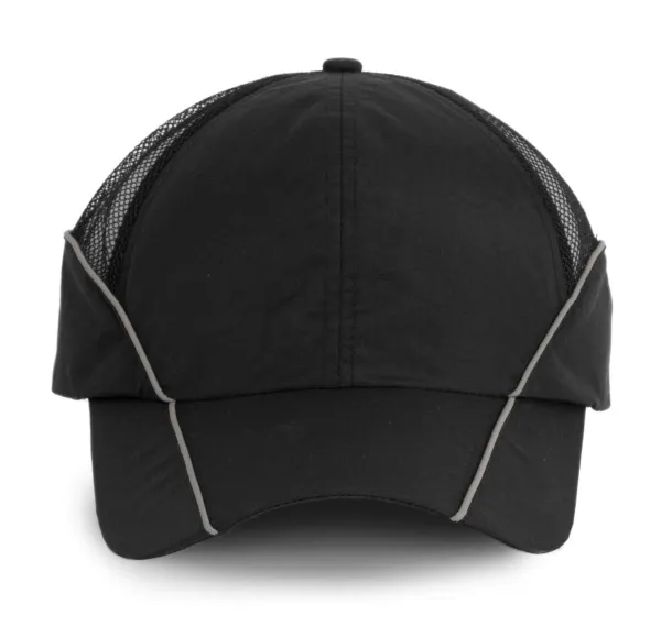  SOFT MESH CAP - 6 PANELS - K-UP Black Light Grey