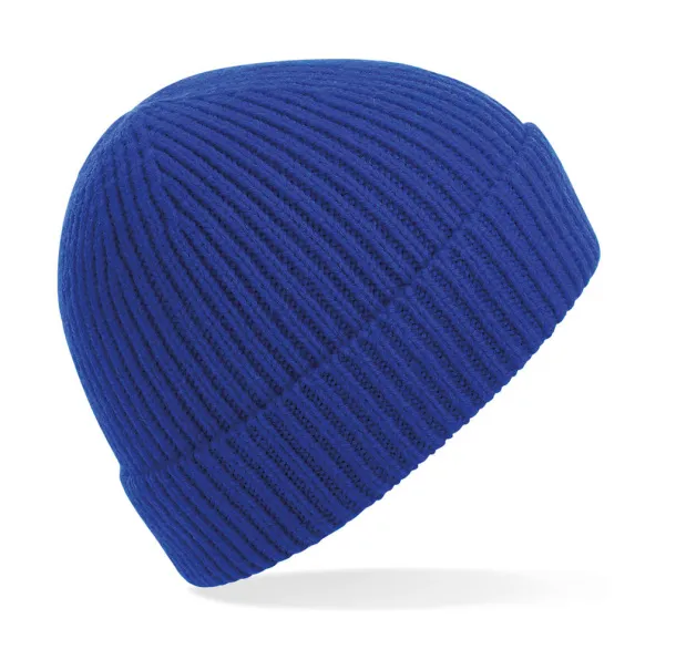  Engineered Knit Ribbed Beanie - Beechfield Bright Royal