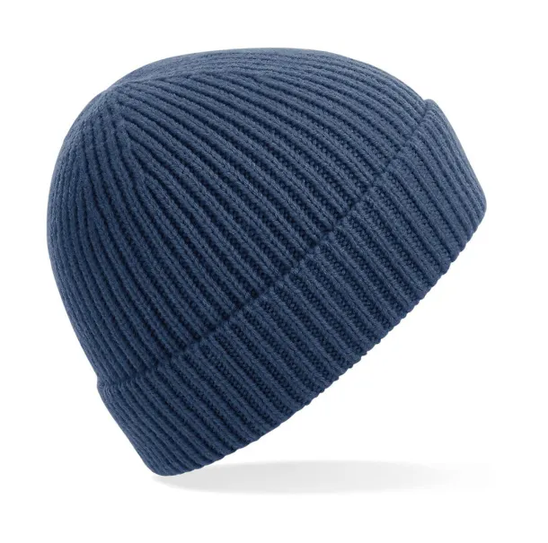  Engineered Knit Ribbed Beanie - Beechfield Steel Blue