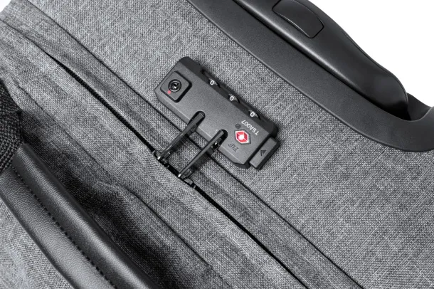 Yacman RPET trolley bag Grey