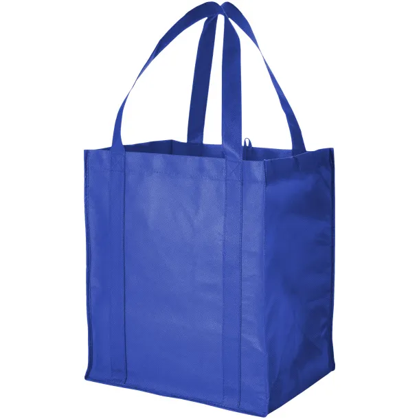 Liberty bottom board non-woven tote bag Royal blue