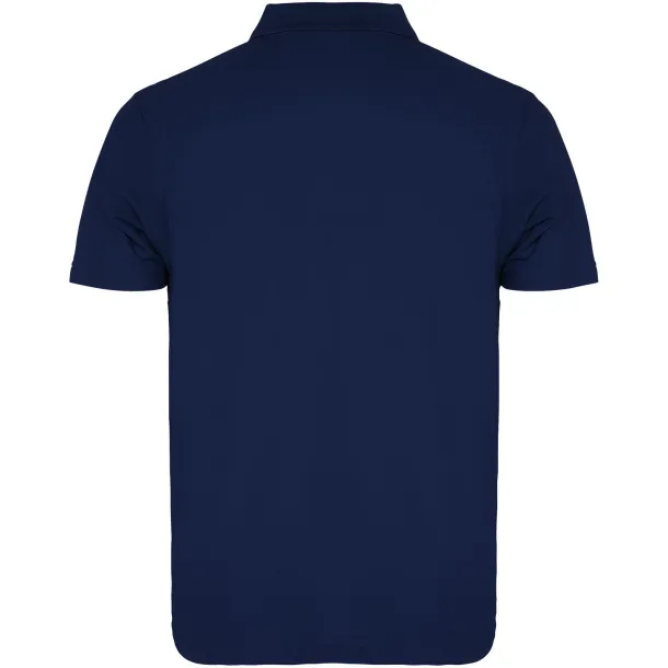 Austral short sleeve unisex polo - Roly Navy Blue