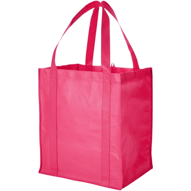 Liberty bottom board non-woven tote bag Magenta