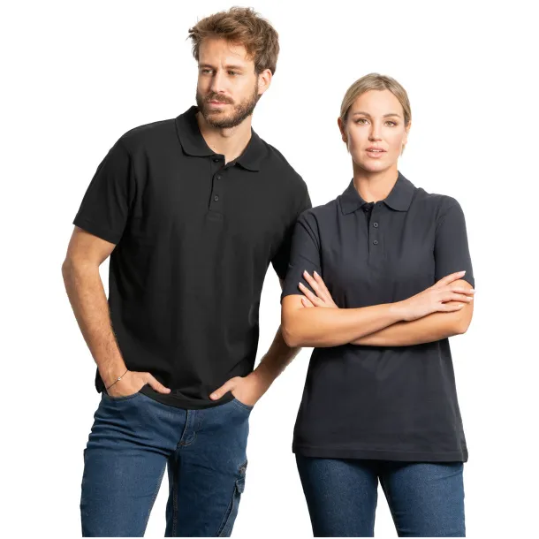Austral short sleeve unisex polo - Roly Mornarski plava