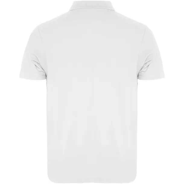 Austral short sleeve unisex polo - Roly White