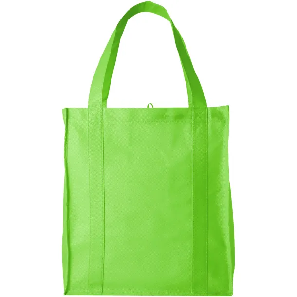 Liberty bottom board non-woven tote bag Lime