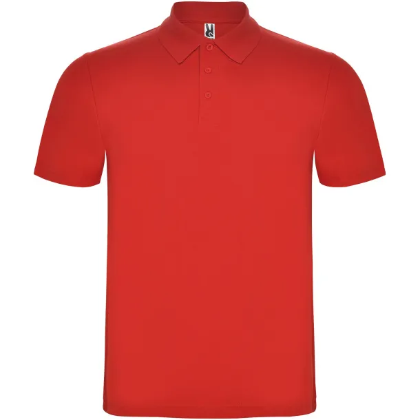 Austral unisex kratka polo majica, 180 g/m2 - Roly Crvena