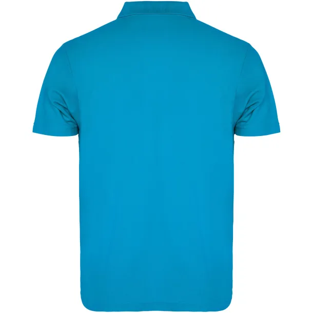 Austral short sleeve unisex polo - Roly Turquois