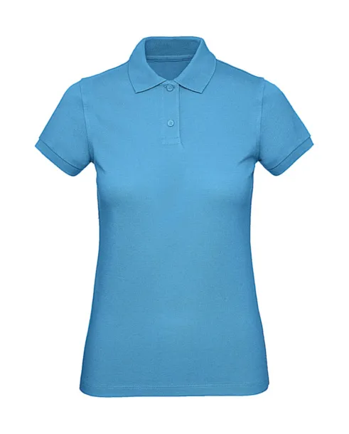  Organic Inspire ženska polo majica od organskog pamuka, 170 g/m² - B&C Very Turquoise