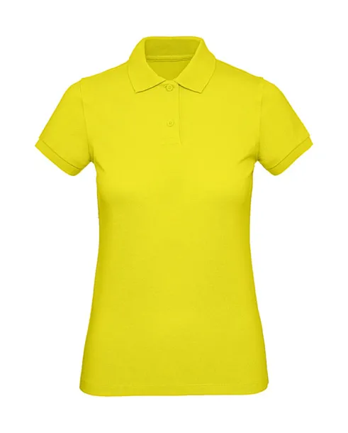  Organic Inspire ženska polo majica od organskog pamuka, 170 g/m² - B&C Solar Yellow
