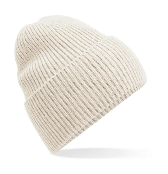  Oversized Cuffed Beanie - Beechfield Oatmeal