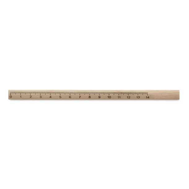 MADEROS Carpenters pencil with ruler Wood