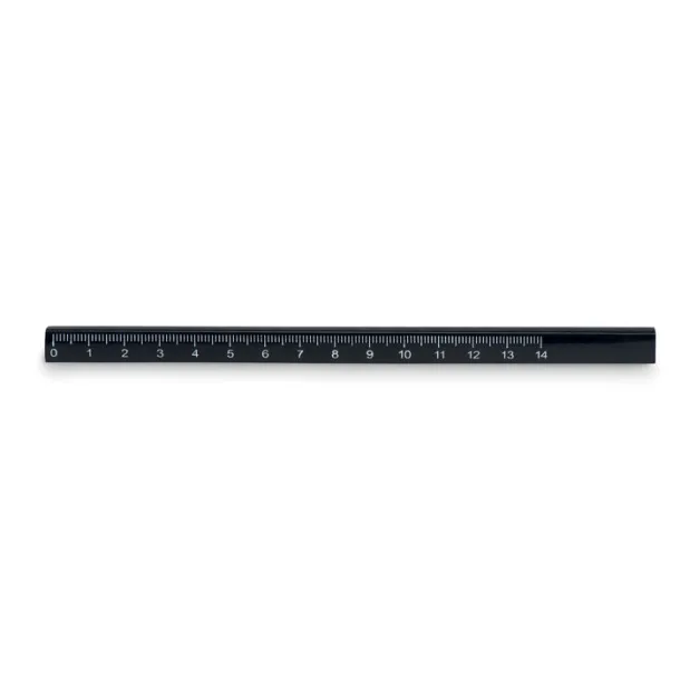 MADEROS Carpenters pencil with ruler Black