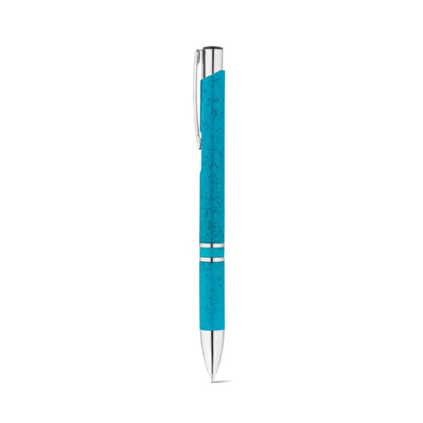 BETA WHEAT Ball pen in wheat straw fibre and ABS Light blue