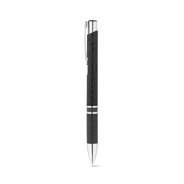 BETA WHEAT Ball pen in wheat straw fibre and ABS Black