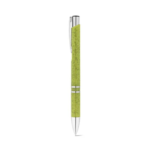 BETA WHEAT Ball pen in wheat straw fibre and ABS Light green