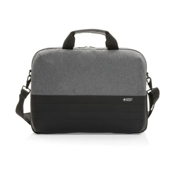  Swiss Peak AWARE™ RFID 15.6' laptop bag - Swiss Peak Grey 