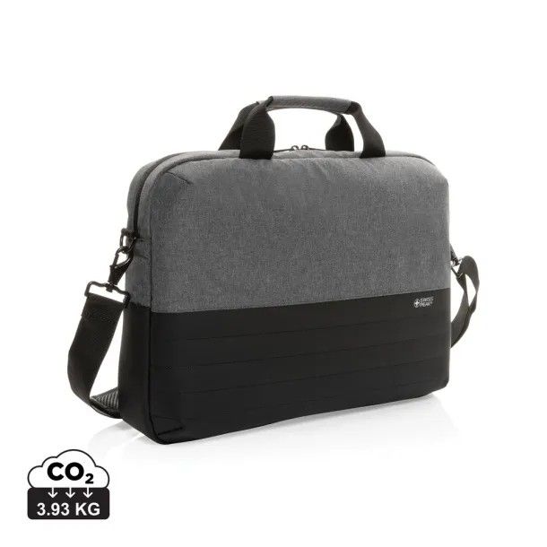  Swiss Peak AWARE™ RFID 15.6' laptop bag - Swiss Peak Grey 