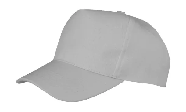  Boston 5-Panel Printers Cap - Result Headwear Dove Grey