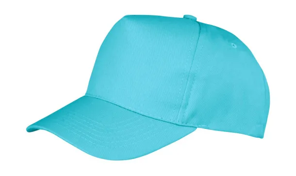  Boston 5-Panel Printers Cap - Result Headwear Aqua