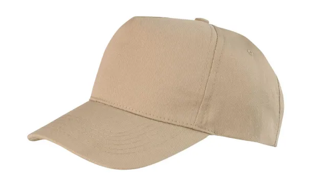  Boston 5-Panel Printers Cap - Result Headwear Khaki